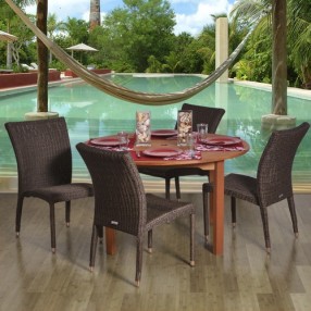 International Home Miami Amazonia Lorrainne 5-pc Dining Set