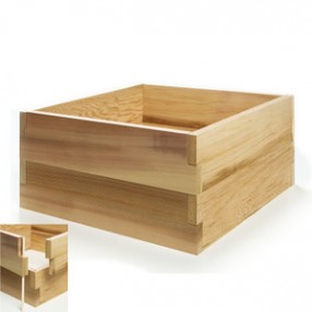 All Things Cedar 2ft. Double Raised Garden Earth Box