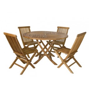 5 Piece Teak Dining Set