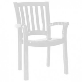 Compamia Sunshine Resin Dining Arm Chair White - Set of 4