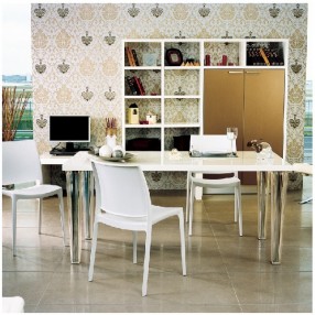 Compamia Maya Dining Chair White - Set of 2