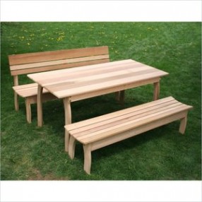 Creekvine Designs Cedar Odd Couple Dining Set