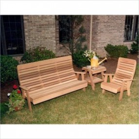 Creekvine Designs Cedar Twin Ponds Bench and Chair Collection
