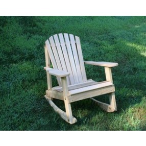 Creekvine Designs Cedar American Forest Adirondack Rocker