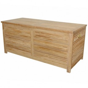 Anderson Teak Camrose Storage Box 62" - Angled