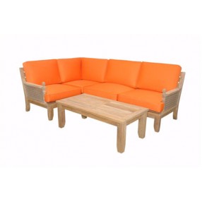 Anderson Teak Luxe 5-Piece Modular Set