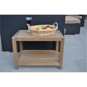 Anderson Teak 24" Windsor Side Table w/ 2 Tier