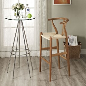 Modway Amish Wooden Bar Stool