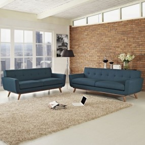 Modway Engage Sofa Loveseat and Armchair Set of 3