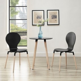 Modway Path Dining Chairs and Table Set of 3