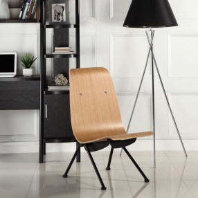 Modway Voyage Lounge Chair in Natural