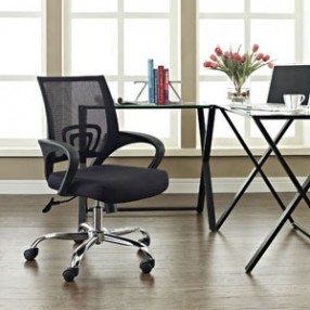 Modway Zoom Office Chair in Black
