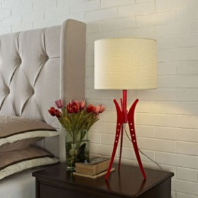 Modway Flair Table Lamp in White