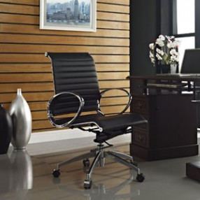 Modway Ribbed Mid Back Office Chair