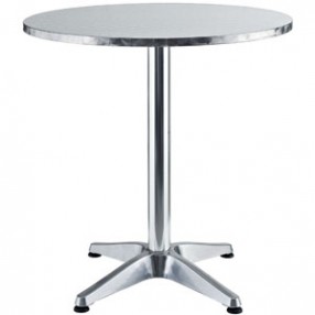 Modway Pool Pub Table in Silver