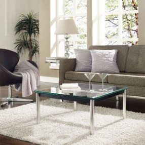 Modway Charles Side Table in Black