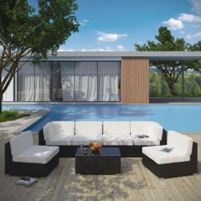 Modway Aero 7 Piece Sectional Set - On SALE!