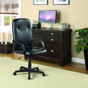 Modway Turbo Highback Office Chair in Black