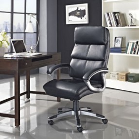 Modway Stellar Highback Office Chair in Black