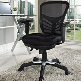 Modway Articulate Office Chair in Black
