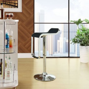 Modway LEM Bar Stools Set of 2 in Black