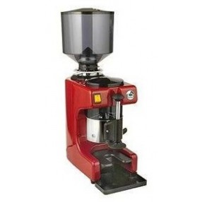 LA Pavoni ZIP Grinder In Red - Angled