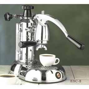 La Pavoni Stradivari Espresso Machine - 8 Cups - Silver