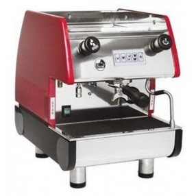 La Pavoni PUB Espresso Machine 1V-R 1 Group Volumetric in Red