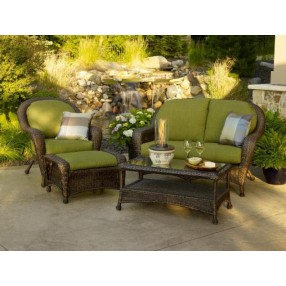 Outdoor Greatroom Company Balsam Coffee Table - Lifestyle