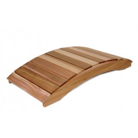 All Things Cedar 6' Western Red Cedar Garden Bridge