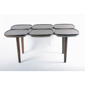 Stilnovo  The Francine Coffee Table in Solid Walnut