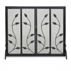 Fireside America Napa Forge Flat Garden Vine Screen with Sliding Doors