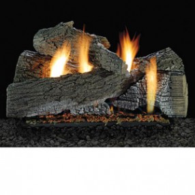 Fireside America White Mountain 24-Inch  Wildwood with Intermittent Pilot - Thermostat Variable Remote - NA Fuel