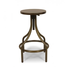 Stilnovo The Good Form French Swag Leg Adjustable Barstool