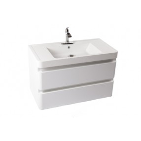 Stilnovo The Ohey Wall Mount Sink Cabinet with Two