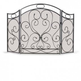 Fireside America Napa Forge 3 Panel Shakespeares Garden Screen