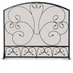 Fireside America Napa Forge Single Panel Country Scroll Screen