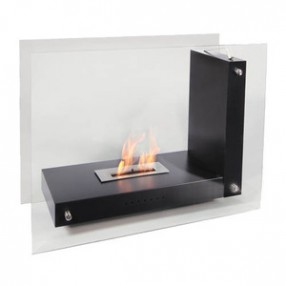 Fireside America Allure Glass Free Standing See Thru Fireplace