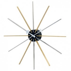 Stilnovo George Nelson Star Clock - Gold