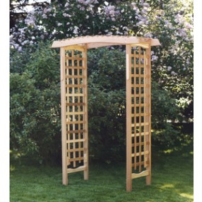All Things Cedar Western Red Cedar Garden Arbor