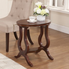 All Things Cedar Oval Tea Table