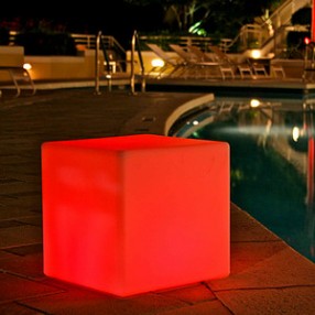 Infinita LED Cube 17 Inch with LED Element and PE Shape