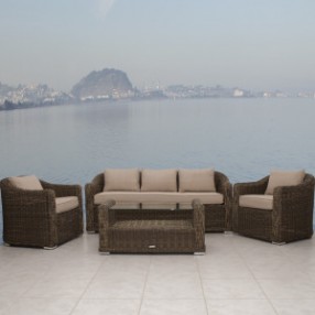 International Home Miami Atlantic Palma Conversation Set