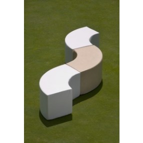 La Fete Arc - Curved Bench - Lifestyle