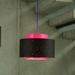 Stilnovo Venlo Black Fuchsia