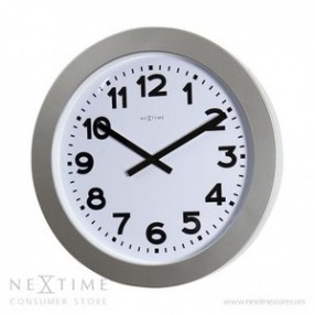 Stilnovo Morris Clock - Silver