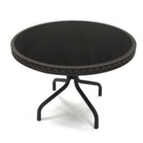 Outdoor Greatroom Company Sun Lounger Side Table - Front Side Top Angle