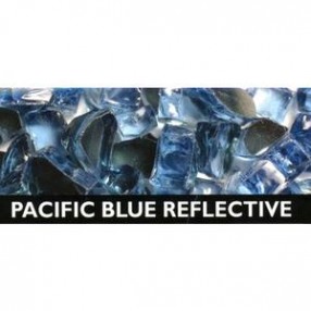Outdoor Greatroom Company Pacific Blue Reflective Glass for CF-20 - Angle