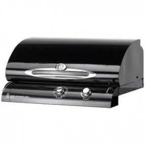 Outdoor Greatroom Company 36" Gas Grill Head in Black Porcelain and Installation Kit - 