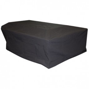 Outdoor Greatroom Company Rectangular Vinyl Cover for Uptown Fire Pit - Angle